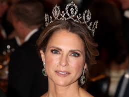 Princess Madeleine is bewitching in twinkling tiara and most dramatic gown 