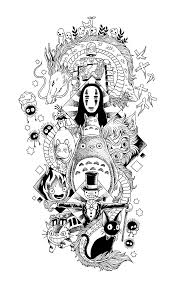 Check Out This Conservative Playful Tattoo Design For A Company Design 21916641 Designer Sangblater T In 2021 Ghibli Tattoo Studio Ghibli Tattoo Ghibli Artwork