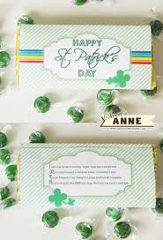 Next, print the wrapper on white copy paper, and cut it out. Simple And Sweet St Patty S Day Treat Free Printable Sweet Anne Designs