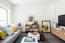There will not be enough centerpieces for each guest, couple or family. Multilevel House In Israel Gets A Bright And Colorful Renovation