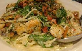 Bistro Shrimp Pasta Cheesecake Factory Copycat Recipe Serves 6 Veggie Portion 1 Cup Qua Bistro Shrimp Pasta Copycat Restaurant Recipes Pasta Restaurants