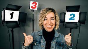Three Point Lighting Setup Best Lighting For Youtube Videos Tutorial Youtube