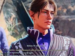 Gale and my bard durge, Jaskier talking* Gale: "You see, I have this...  condition. Very different from the parasite we share, but just as deadly."  Jaskier: You also feel disgusted by how