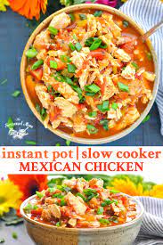 Slow Cooker Mexican Chicken Recipe Slow Cooker Mexican Chicken Instant Pot Dinner Recipes Healthy Crockpot Recipes