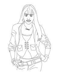 Hanna montana coloring pages are examples of such coloring sheets, featuring the main characters from the disney. Miley Stewart Before Show In Hannah Montana Coloring Page Netart Miley Stewart Hannah Montana Miley