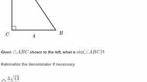 Make all answers accurate to the nearest tenth. Trigonometric Ratios In Right Triangles Practice Khan Academy