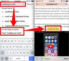 Search For Text On A Web Page In Safari With Ios 8 And Ios 7 Ios 7 Text Web Ios 8