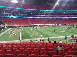 Mercedes Benz Stadium Section 132 Atlanta Falcons