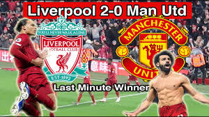 Man united vs liverpool highlights. Liverpool 2 0 Manchester United Mo Salah S Last Minute Goal Seals The Win For Liverpool At Anfield Youtube