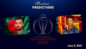Online viewers can logon to hotstar for all the live action. Icc World Cup 2019 Match 16 Bangladesh Vs Sri Lanka Match Prediction Who Will Win Today