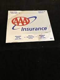 ﻿ stay home & renew car insurance in 2 minutes. Aaa Triple A Reflective Foil Decal Sticker Insurance American Auto Association Ebay