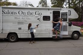 Mobile Hair Salon Salons On The Go Houston Tx Mobile Hair Salon Mobile Salon Hair Salon