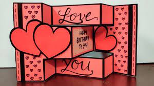 When autocomplete results are available use up and down arrows to review and enter to select. Handmade Card For Birthday Diy Card Idea For Birthday Trifold Card Birthday Cards Diy Birthday Gifts For Boyfriend Diy Diy Cards For Boyfriend