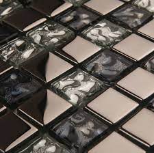 Mosaic glass tile backsplash installation costs vary considerably by location. Black Electroplate Crystal Glass Mosaic Tiles Ehm1047 For Kitchen Backsplash Bathroom Shower Mosaic Wall Tiles Tile For Kitchen Tiles Wallkitchen Tiles Aliexpress