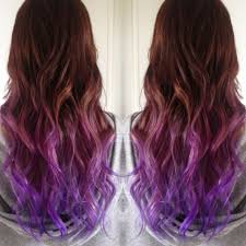 Ombré is here to stay! 19 Medium Length Purple Hair Highlights In Blonde Hair
