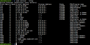 Netstat is very useful tool which provides a lot of information about the network of operating system. 4 Ways To Find Out What Ports Are Listening In Linux