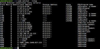 There are parameters which offer further functionality. 4 Ways To Find Out What Ports Are Listening In Linux