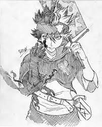 Black Clover Asta Demon Drawing Anime Wallpapers Drawing asta demon form from black clover square size: black clover asta demon drawing anime