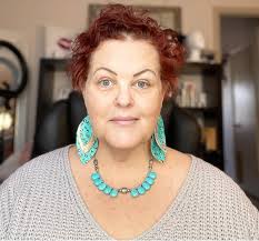 I often show myself without any filters or make up