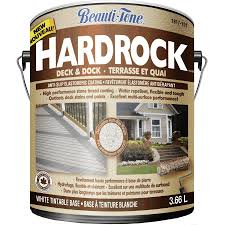 How & when can i stain; Beauti Tone 3 66l White Base Hardrock Deck And Dock Coating Weeks Home Hardware