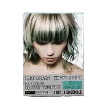 For those of you with dark brown hair color, this is the way to go! Temporary Hair Color Green 1 Kit Comb In Wash Out Toraya American Shop