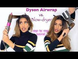 dyson airwrap vs blow dryer tutorial ariba pervaiz youtube dyson hair dryer hair blow dryer blow dry brush