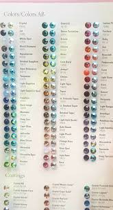 40 Exhaustive Preciosa Color Chart