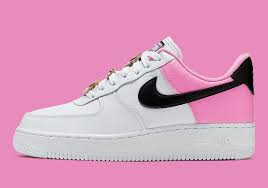 Pink Black White Jordan 1 Low Nike Air Force 1 White Pink Black Aa0287 107 Store List Sneakernews Com Nike Air Force Nike Air Shoes Nike Air