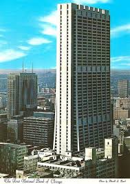 First National Bank Of Chicago Postcard Chicago Architecture Chicago Pictures Iconic Buildings