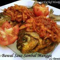 Resep udang cah mangga, rasa gurih dan asam segar berpadu harmonis. Resep Ikan Saus Sambal Mangga Muda Pencit Ala Dentist Chef Recipes Tasty Query
