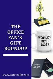 Nifty Gifties Best Gift Ideas For The Office Fans Carrie Elle Office Fan Gifts For Office Best Gifts