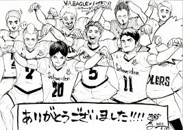 ソコロフ 尊人 (たつと) sokorofu tatsuto) is one of the middle blockers for the schweiden adlers, a division 1 team in japan's v.league. Koutawoo Haikyuu X V League Illustrations Yesterday S Gone So What Re We Gonna Do Today