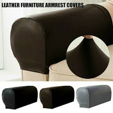 4.3 out of 5 stars. 2x Pu Leather Arm Chair Protector Sofa Couch Armrest Covers Stretchy Slipcover 9 59 Picclick Uk