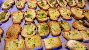 Resultado de imagen de tostadas de pan al horno