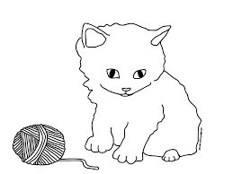 cute cat coloring pages cartoon cat coloring pages printable kids coloring home