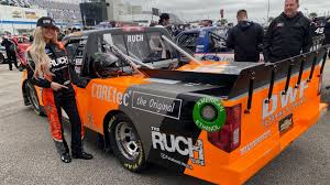 Jennifer jo cobb, american nascar camping world truck series driver, is represented in the nascar heat 3 video game by monster games. Truck Series Driver Angela Ruch Balancing Motherhood With Breaking Barriers