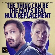 Bruce Banner and the Hulk has been sidelined save for his roles in  Avengers. Thankfully, The Thing is a similar character in many ways. We can  already see that Ben Grimm's notorious