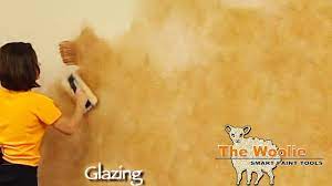 Typically, color washing is applied over a solid paint color, though other techniques involving color washing have recently emerged. Glazing Color Wash Faux Finish Painting By The Woolie How To Paint Walls Fauxpainting Youtube