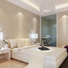 3d Embossed Wallpaper Modern Mural Roll Rose Pattern Silver Line Wall Decoration Ebay Home Bedroom Bedroom Design Home