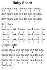 Not angka lagu doraemon versi jepang notangkalaguwebid. Not Lagu Baby Shark Pianika Lagu Anak Anak Yang Tengah Viral Dan Populer