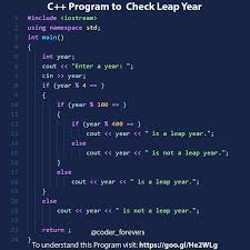 This Program Checks Whether A Year Integer Entered By The User Is A Leap Year C Programming Ideas C Programming Learning C Programming Programming Quote