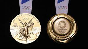 The last olympic gold medals that were made entirely out of gold were awarded in 1912. Tokyo 2020 Olympic Medal Design Unveiled
