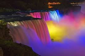 Niagara Falls Lights 8 Niagara Falls At Night Niagara Falls Winter Visiting Niagara Falls