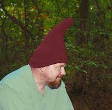 Gnome Hat Adult Size Ready To Ship Burgundy Etsy