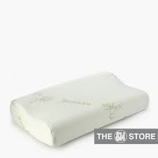 Your sleeping position can define the thickness and shape of the memory foam pillow that is the best fit for you. Hosh Memory Foam Pillow Bamboo Fabric 50 X 30cm Shopee Philippines