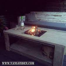 pin van brandon stanfill op www vanlonden com steigerhouten meubelen vuurplaats tafel vuur tafel tuin