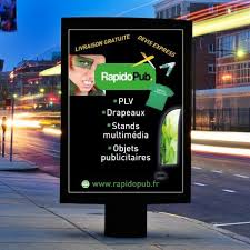 Affiches Papier Format Sucette Abribus 120x176cm Les 10 Exemplaires Pour 210 Ht Panneau Publicitaire Affiche Publicitaire