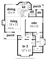 Doll House 901 3613 2 Bedrooms And 1 Bath The House Designers House Blueprints House Floor Plans Tiny House Plans