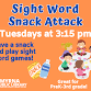Sight Word Snack Attack at Smyrna Public Library event image