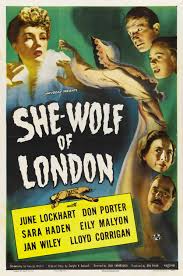She Wolf Of London 1946 Movie Posters Horror Movie Posters Classic Horror Movies